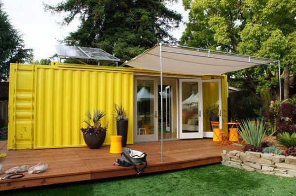 A single container tiny house